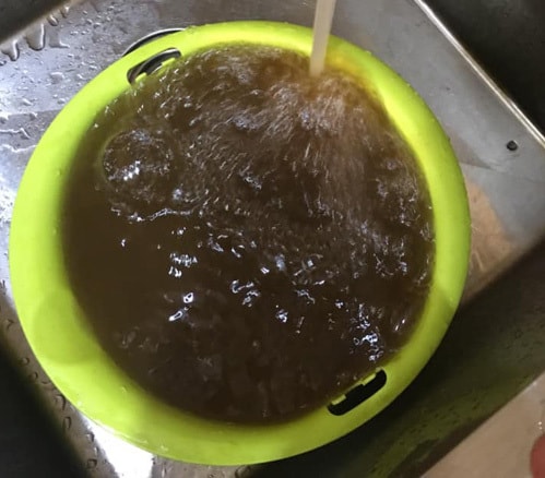 Nước sinh hoạt của người dân chung cư