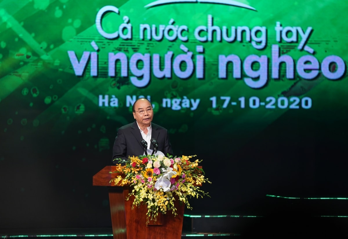 Thủ tướng Nguyễn Xuân Phúc phát biểu tại chương trình
