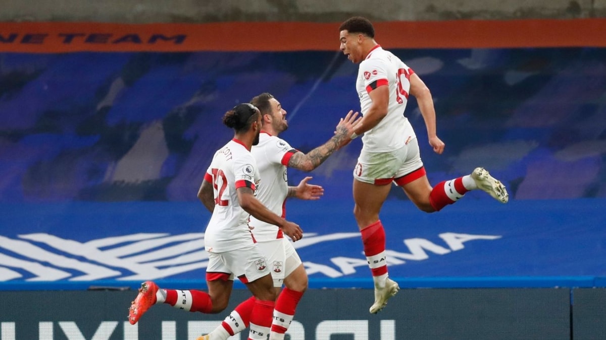 Southampton có trận hòa xứng đáng sau những nỗ lực ở hiệp 2 trước Chelsea. (Ảnh: PL).