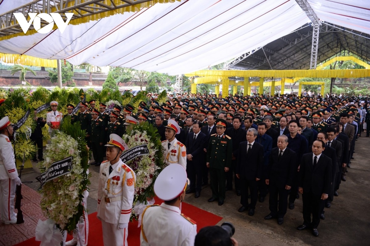TRỰC TIẾP: Lễ viếng, truy điệu 13 liệt sĩ hy sinh tại thủy điện Rào Trăng 3 - 4