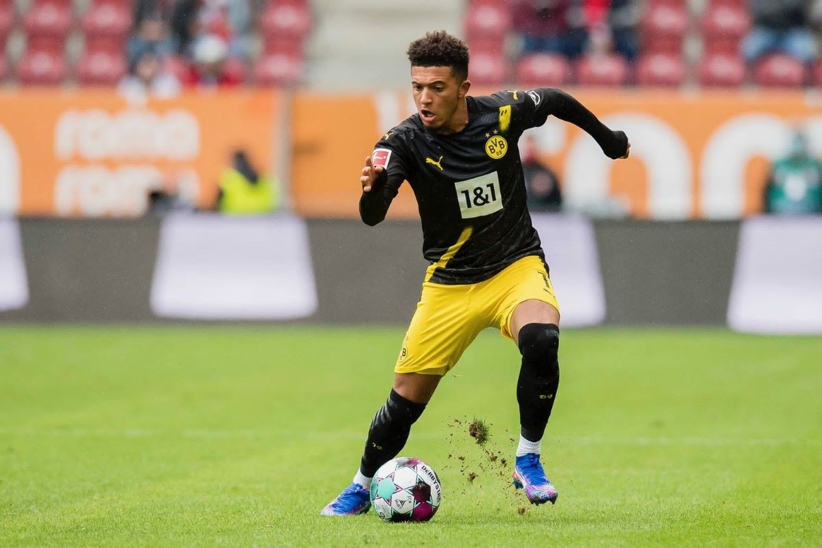 Kết quả hình ảnh cho jadon sancho 2021