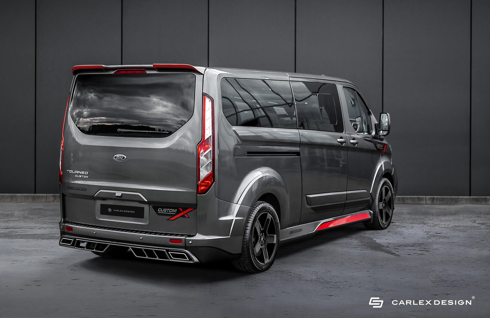 Ford Transit Connect bất ngờ hóa xe sang nhờ bản độ của Carlex Design - 3