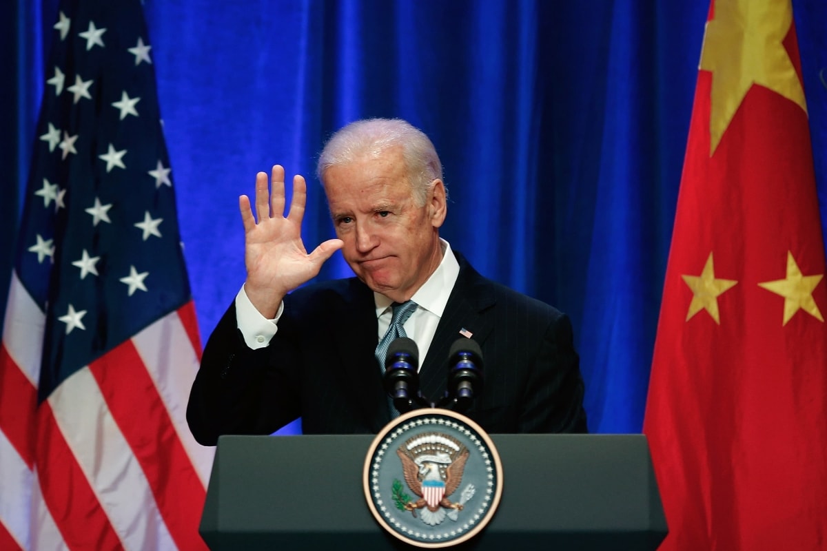Ông Biden cho biết sẽ giữ nguyên mức thuế hiện tại của Mỹ với Trung Quốc. Ảnh: CNBC