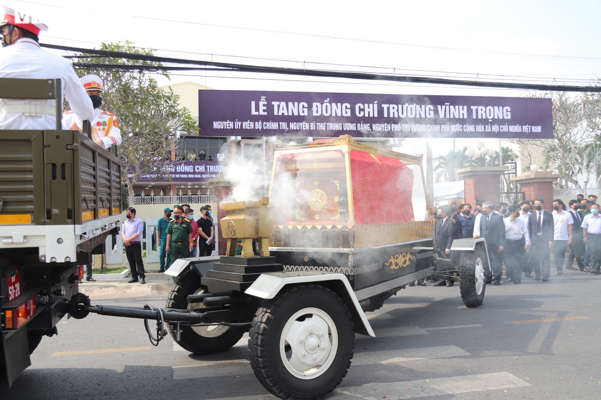 Ảnh: Tiễn đưa nguyên Phó Thủ tướng Trương Vĩnh Trọng về với đất mẹ - 2