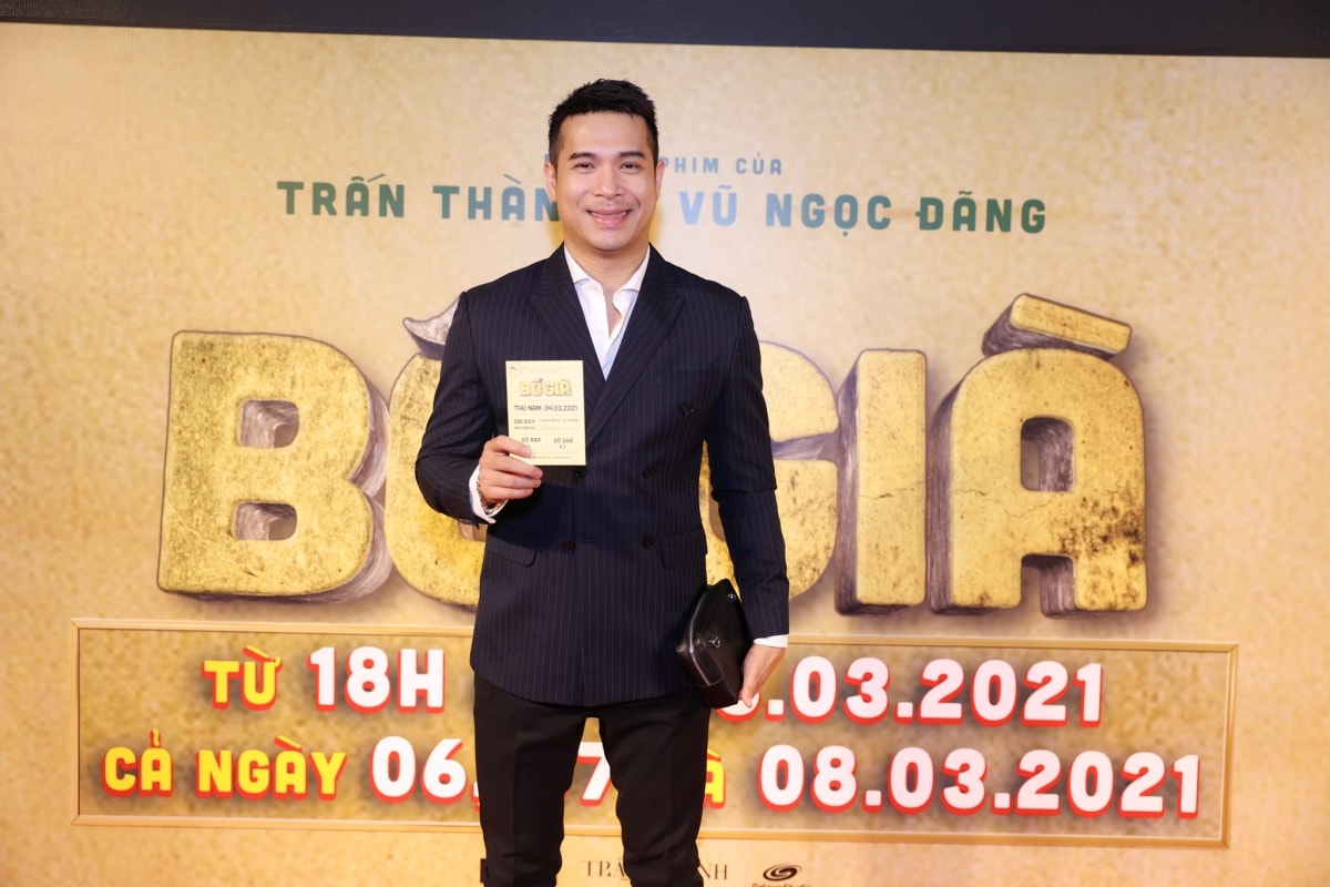 Trương Thế Vinh bảnh bao, lịch lãm.