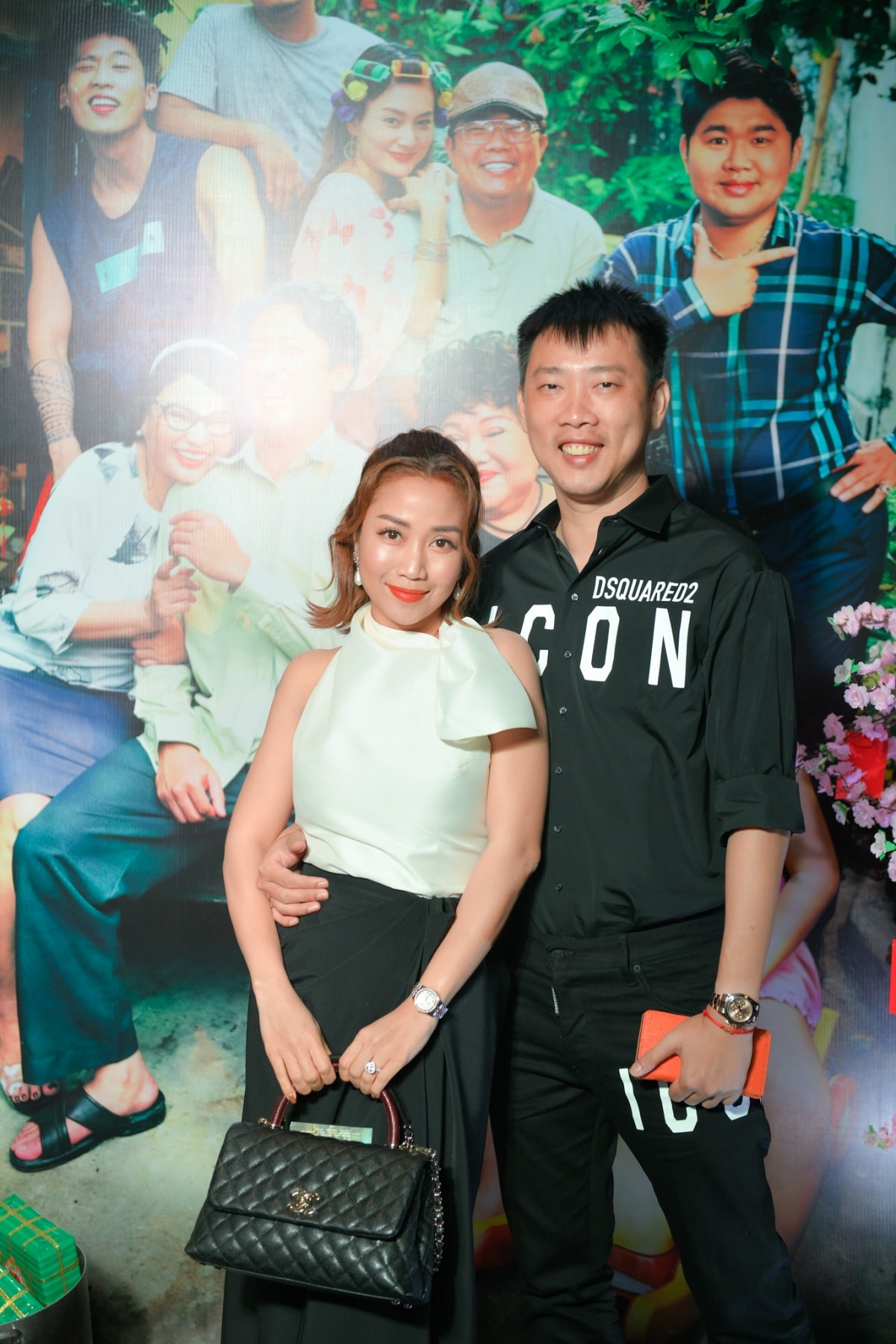 Vợ chồng Ốc Thanh Vân.