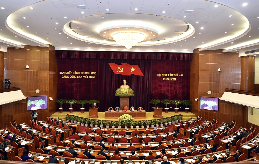 Ảnh: Toàn cảnh Hội nghị Trung ương 2 khóa XIII - 1