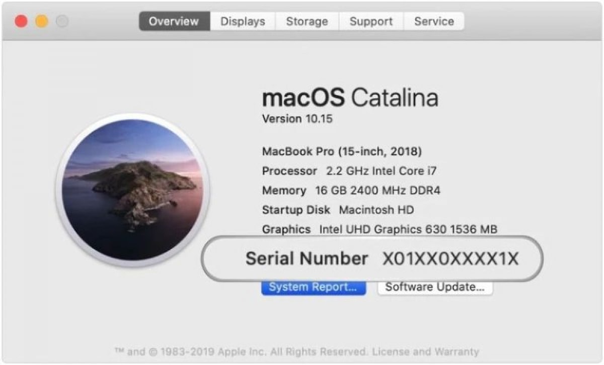 Số serial trên sản phẩm của Apple trong tương lai sẽ khó đoán hơn - Ảnh chụp màn hình