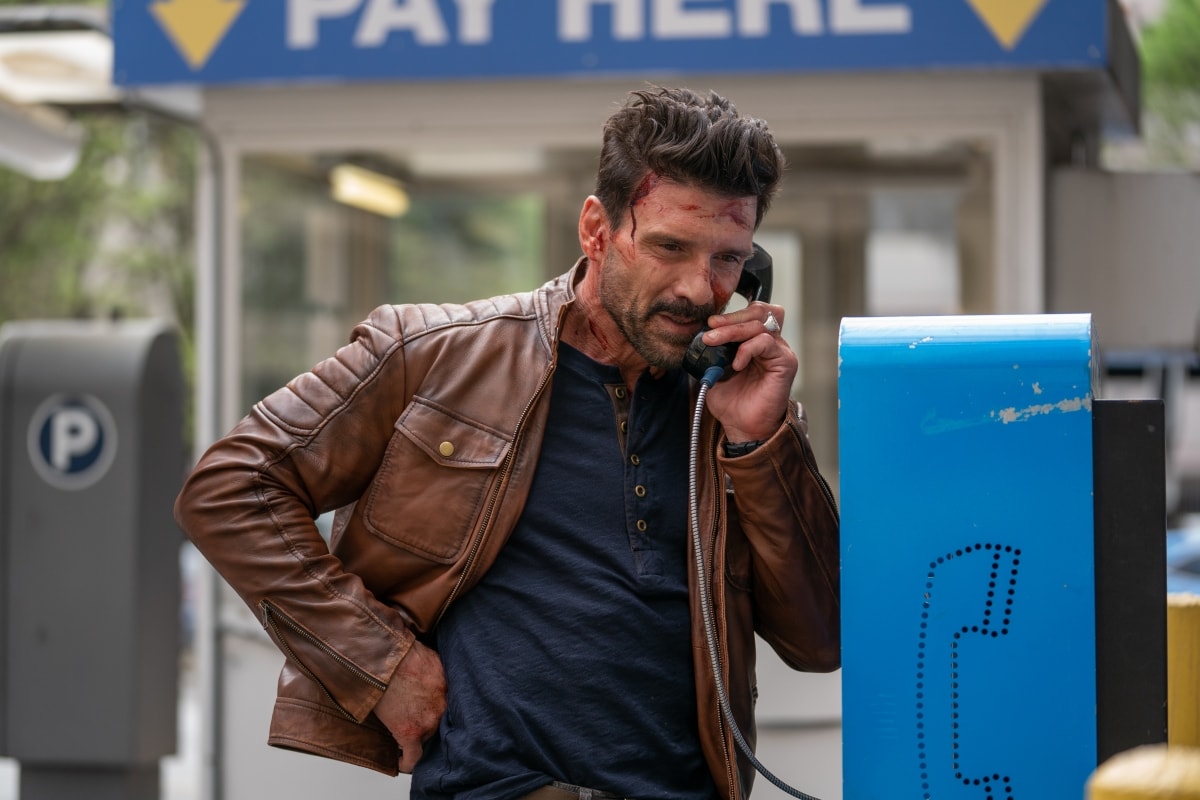 Nam tài tử hành động Frank Grillo “tả tơi” trong