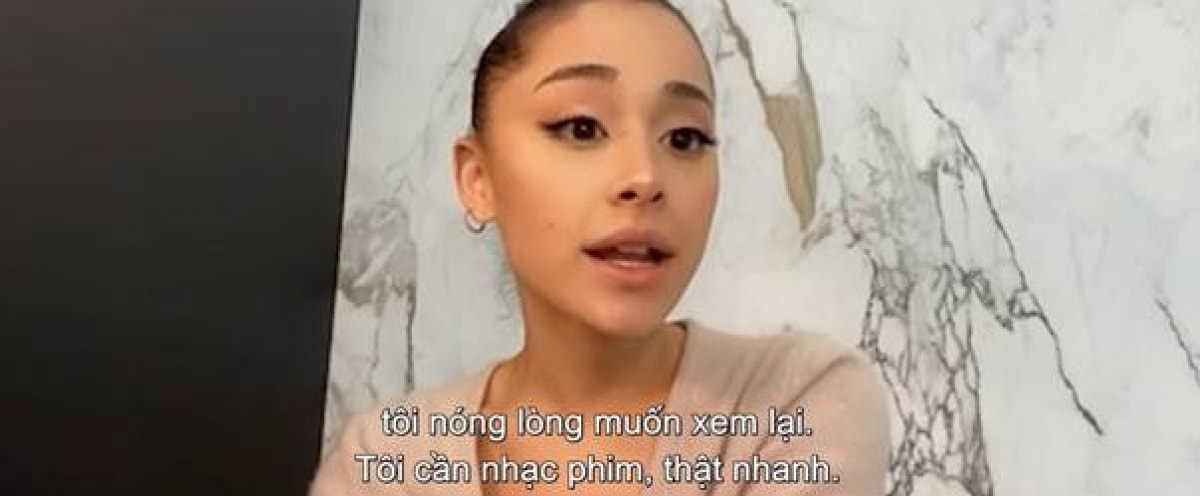 Ariana Grande.
