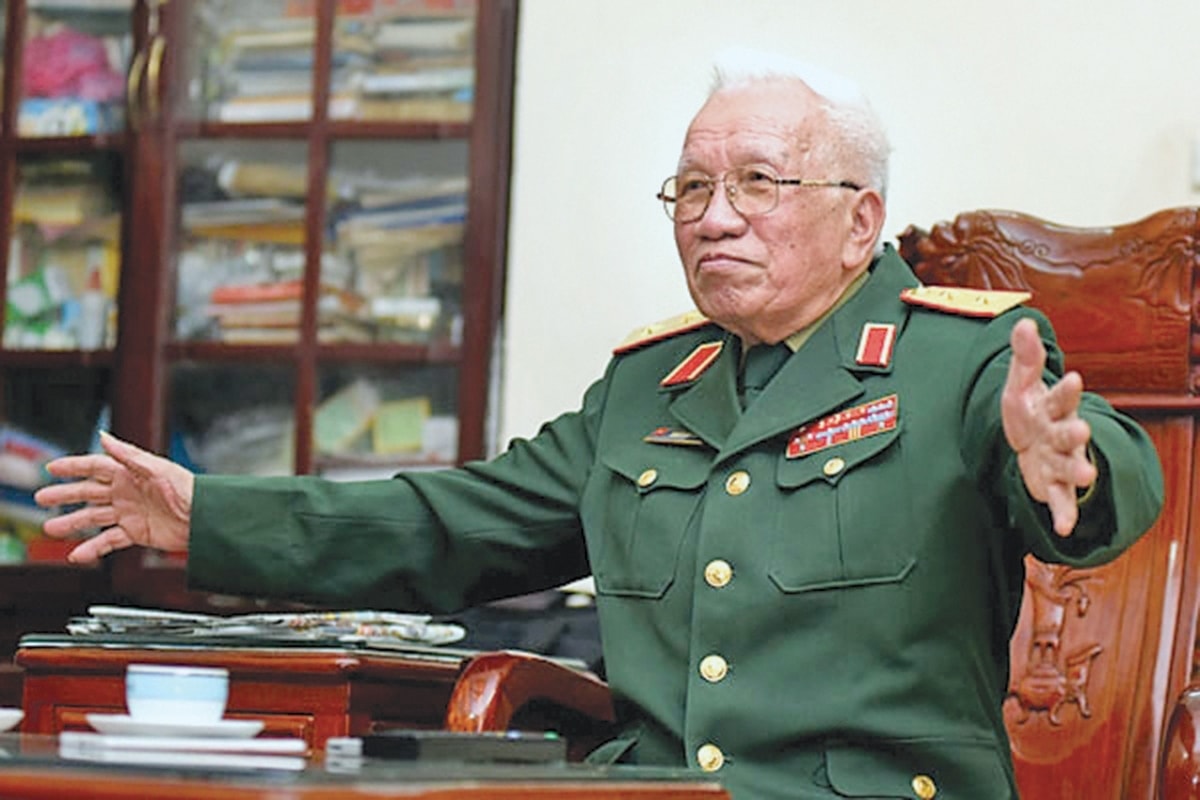 Trung tướng Khuất Duy Tiến. (Ảnh: Anh Công)